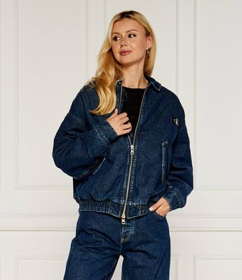 Calvin Klein Jeans - Kurtka damska casualowa ze sklepu: Gomez Fashion Store w kategorii: Kurtki damskie - zdjęcie 874714-BD9-10338_CJ244W000062197