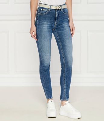Jeansy damskie w miejskim stylu Calvin Klein Jeans ze sklepu: Gomez Fashion Store w kategorii: Jeansy damskie - zdjęcie 874714-BD9-10338_CJ244W000065195