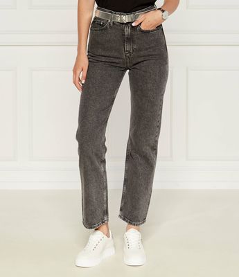 Jeansy damskie na jesień Calvin Klein Jeans ze sklepu: Gomez Fashion Store w kategorii: Jeansy damskie - zdjęcie 874714-BD9-10338_CJ244W000066199