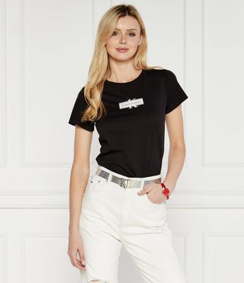 Bluzka damska Calvin Klein Jeans ze sklepu: Gomez Fashion Store w kategorii: Bluzki damskie - zdjęcie 874714-BD9-10338_CJ244W000083A81