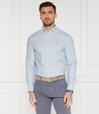 Koszula męska casual Tommy Hilfiger ze sklepu: Gomez Fashion Store w kategorii: Koszule męskie - zdjęcie 874714-BD9-10338_TH244M000047I80
