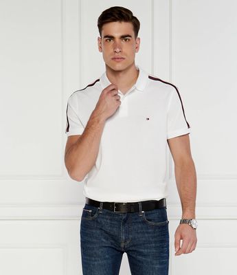 T-shirt męski na wiosnę casual Tommy Hilfiger ze sklepu: Gomez Fashion Store w kategorii: T-shirty męskie - zdjęcie 874714-BD9-10338_TH244M000065D96