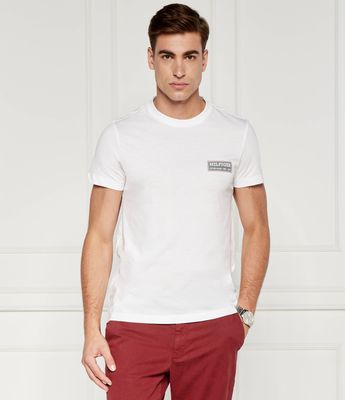 Tommy Hilfiger - T-shirt męski casual na wiosnę ze sklepu: Gomez Fashion Store w kategorii: T-shirty męskie - zdjęcie 874714-BD9-10338_TH244M000081D96