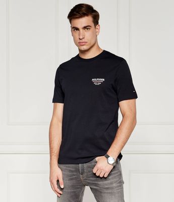 T-shirt męski casual Tommy Hilfiger ze sklepu: Gomez Fashion Store w kategorii: T-shirty męskie - zdjęcie 874714-BD9-10338_TH244M000084F23