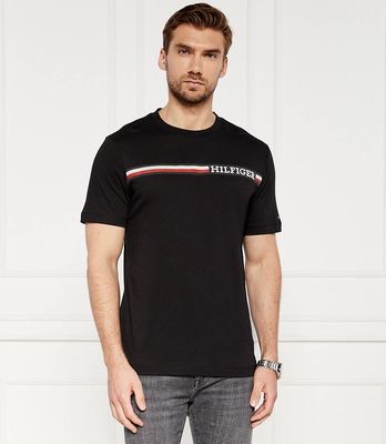 Tommy Hilfiger - T-shirt męski ze sklepu: Gomez Fashion Store w kategorii: T-shirty męskie - zdjęcie 874714-BD9-10338_TH244M000087D12