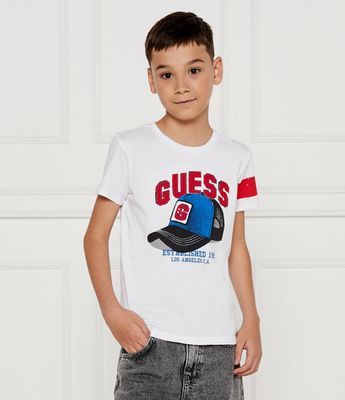 T-shirt chłopięce na lato Guess ze sklepu: Gomez Fashion Store w kategorii: T-shirty chłopięce