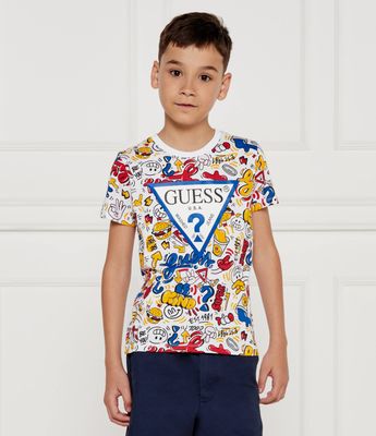 Guess - T-shirt chłopięce letni ze sklepu: Gomez Fashion Store w kategorii: T-shirty chłopięce