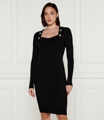 Sukienka dopasowana Marciano Guess ze sklepu: Gomez Fashion Store w kategorii: Sukienki - zdjęcie 874714-BD9-10338_MG245W000008025