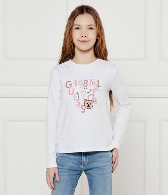 Bluzka dziewczęca wiosenna Guess ze sklepu: Gomez Fashion Store w kategorii: Bluzki dziewczęce