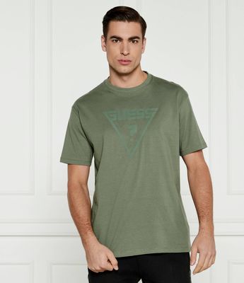 T-shirt męski w stylu młodzieżowym GUESS ACTIVE ze sklepu: Gomez Fashion Store w kategorii: T-shirty męskie - zdjęcie 874714-BD9-10338_GV245M000003R08