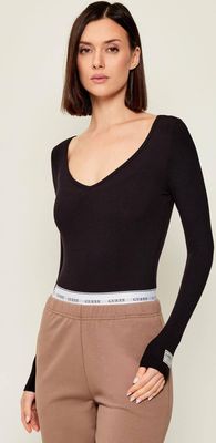 Bluzka damska Guess Underwear ze sklepu: Gomez Fashion Store w kategorii: Bluzki damskie - zdjęcie 874714-BD9-10338_GB245W000008046