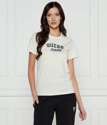 Bluzka damska młodzieżowa Guess Jeans ze sklepu: Gomez Fashion Store w kategorii: Bluzki damskie - zdjęcie 874714-BD9-10338_GE245W000004Q86