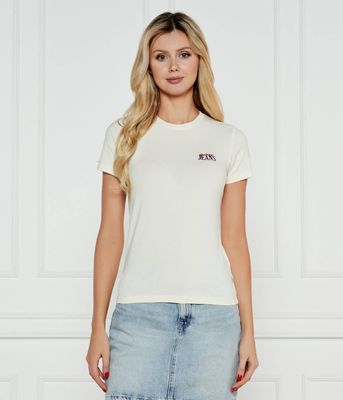 Bluzka damska Guess Jeans ze sklepu: Gomez Fashion Store w kategorii: Bluzki damskie - zdjęcie 874714-BD9-10338_GE245W000007Q86