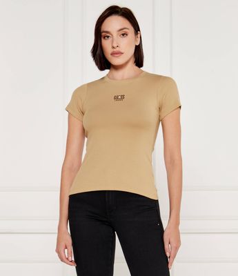 Guess Jeans - Bluzka damska wiosenna casual ze sklepu: Gomez Fashion Store w kategorii: Bluzki damskie - zdjęcie 874714-BD9-10338_GE245W000008O01
