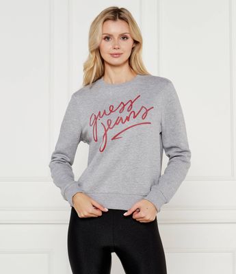 Bluza damska casualowa na wiosnę Guess Jeans ze sklepu: Gomez Fashion Store w kategorii: Bluzy damskie - zdjęcie 874714-BD9-10338_GE245W000014Q37