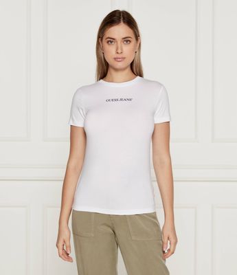 Bluzka damska casual Guess Jeans ze sklepu: Gomez Fashion Store w kategorii: Bluzki damskie - zdjęcie 874714-BD9-10338_GE245W000021F11