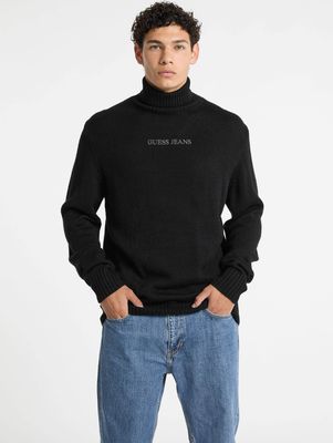 Sweter męski zimowy Guess Jeans ze sklepu: Gomez Fashion Store w kategorii: Swetry męskie - zdjęcie 874714-BD9-10338_GE245M000017058