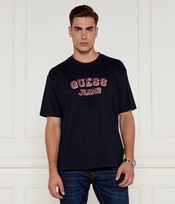 T-shirt męski Guess Jeans ze sklepu: Gomez Fashion Store w kategorii: T-shirty męskie - zdjęcie 874714-BD9-10338_GE245M000006Q74