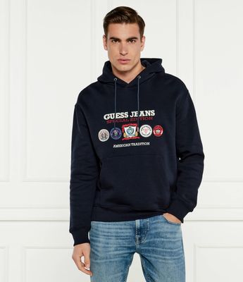 Bluza męska wiosenna Guess Jeans ze sklepu: Gomez Fashion Store w kategorii: Bluzy męskie - zdjęcie 874714-BD9-10338_GE245M000034Q74