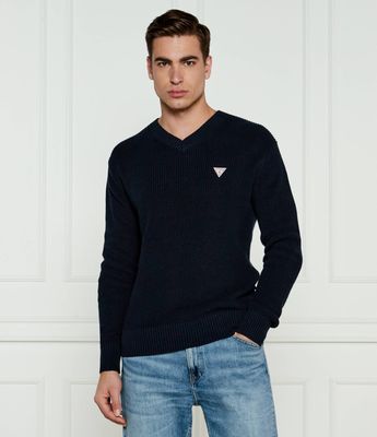 Sweter męski Guess Jeans ze sklepu: Gomez Fashion Store w kategorii: Swetry męskie - zdjęcie 874714-BD9-10338_GE245M000038Q74