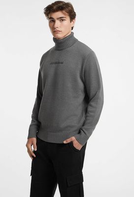 Sweter męski na zimę Guess Jeans ze sklepu: Gomez Fashion Store w kategorii: Swetry męskie - zdjęcie 874714-BD9-10338_GE245M000017Q87