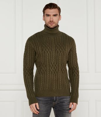 Sweter męski zimowy Guess ze sklepu: Gomez Fashion Store w kategorii: Swetry męskie - zdjęcie 874714-BD9-10338_GJ245M000019G01