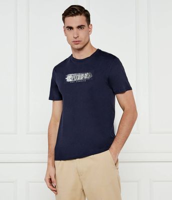 T-shirt męski na wiosnę Guess ze sklepu: Gomez Fashion Store w kategorii: T-shirty męskie - zdjęcie 874714-BD9-10338_GJ245M000032B07