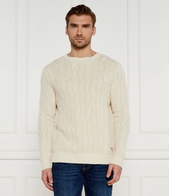 Sweter męski na zimę Guess ze sklepu: Gomez Fashion Store w kategorii: Swetry męskie - zdjęcie 874714-BD9-10338_GJ245M000048O56