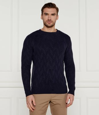 Sweter męski casual Guess ze sklepu: Gomez Fashion Store w kategorii: Swetry męskie - zdjęcie 874714-BD9-10338_GJ245M000048B07
