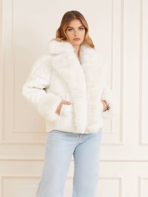 Kurtka damska casual Marciano Guess ze sklepu: Gomez Fashion Store w kategorii: Kurtki damskie - zdjęcie 874714-BD9-10338_MG245W000022140