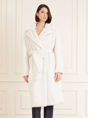 Płaszcz damski Marciano Guess ze sklepu: Gomez Fashion Store w kategorii: Płaszcze damskie - zdjęcie 874714-BD9-10338_MG245W000024140