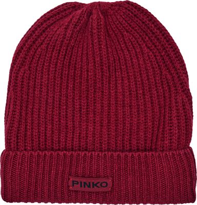 Czapka zimowa damska Pinko ze sklepu: Gomez Fashion Store w kategorii: Czapki zimowe damskie - zdjęcie 874714-BD9-10338_PI245W000003C10