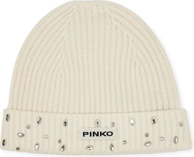 Czapka zimowa damska Pinko ze sklepu: Gomez Fashion Store w kategorii: Czapki zimowe damskie - zdjęcie 874714-BD9-10338_PI245W000005542