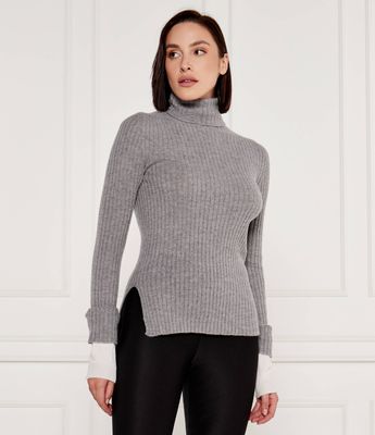 Sweter damski casualowy Pinko ze sklepu: Gomez Fashion Store w kategorii: Swetry damskie - zdjęcie 874714-BD9-10338_PI245W000075422