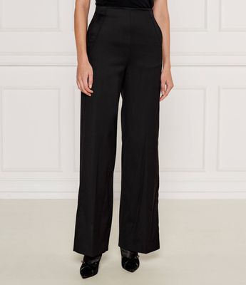Spodnie damskie jesienne retro Pinko ze sklepu: Gomez Fashion Store w kategorii: Spodnie damskie - zdjęcie 874714-BD9-10338_PI245W000106099