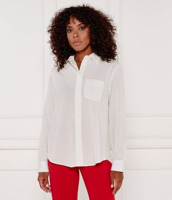 Koszula damska wiosenna Pinko ze sklepu: Gomez Fashion Store w kategorii: Koszule damskie - zdjęcie 874714-BD9-10338_PI245W000131610