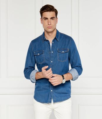Koszula męska casualowa Pepe Jeans London ze sklepu: Gomez Fashion Store w kategorii: Koszule męskie - zdjęcie 874714-BD9-10338_PJ244M000011010
