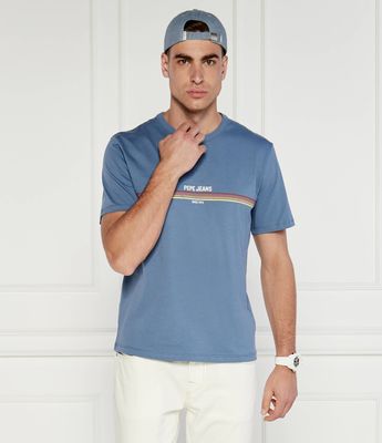 T-shirt męski Pepe Jeans London ze sklepu: Gomez Fashion Store w kategorii: T-shirty męskie - zdjęcie 874714-BD9-10338_PJ244M000013553