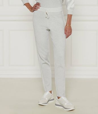 Spodnie damskie casualowe Liu Jo Sport ze sklepu: Gomez Fashion Store w kategorii: Spodnie damskie - zdjęcie 874714-BD9-10338_LS244W000056426