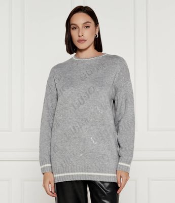 Sweter damski Liu Jo Sport ze sklepu: Gomez Fashion Store w kategorii: Swetry damskie - zdjęcie 874714-BD9-10338_LS244W000076432