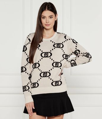 Liu Jo Sport - Sweter damski casual ze sklepu: Gomez Fashion Store w kategorii: Swetry damskie - zdjęcie 874714-BD9-10338_LS244W000081422