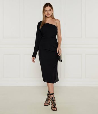 Sukienka dopasowana casual Liu Jo ze sklepu: Gomez Fashion Store w kategorii: Sukienki - zdjęcie 874714-BD9-10338_LC244W000056222