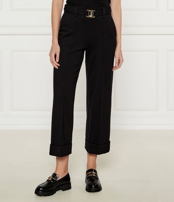 Spodnie damskie casualowe Liu Jo ze sklepu: Gomez Fashion Store w kategorii: Spodnie damskie - zdjęcie 874714-BD9-10338_LC244W000068U00
