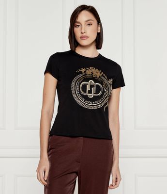 Bluzka damska na wiosnę Liu Jo ze sklepu: Gomez Fashion Store w kategorii: Bluzki damskie - zdjęcie 874714-BD9-10338_LC244W000088R39
