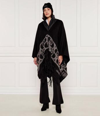 Liu Jo - Ponczo na jesień ze sklepu: Gomez Fashion Store w kategorii: Poncza - zdjęcie 874714-BD9-10338_LC245W000059222