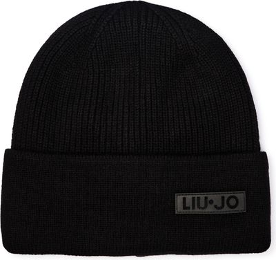 Czapka zimowa damska Liu Jo ze sklepu: Gomez Fashion Store w kategorii: Czapki zimowe damskie - zdjęcie 874714-BD9-10338_LC245W000070222