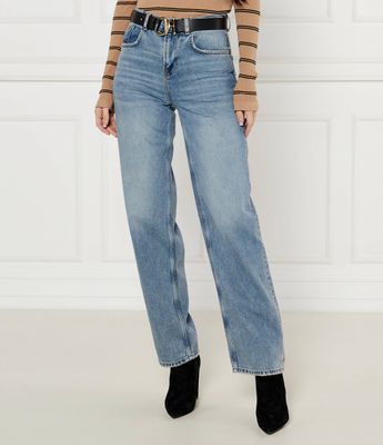 Jeansy damskie w miejskim stylu Liu Jo ze sklepu: Gomez Fashion Store w kategorii: Jeansy damskie - zdjęcie 874714-BD9-10338_LJ245W000002T78