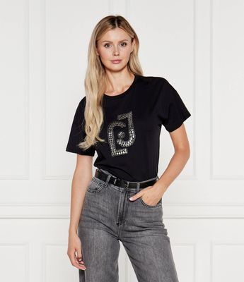 Bluzka damska Liu Jo ze sklepu: Gomez Fashion Store w kategorii: Bluzki damskie - zdjęcie 874714-BD9-10338_LJ245W000015U44