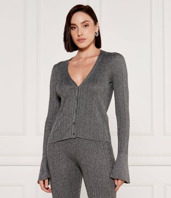 Sweter damski na zimę Liu Jo ze sklepu: Gomez Fashion Store w kategorii: Swetry damskie - zdjęcie 874714-BD9-10338_LJ245W000037894
