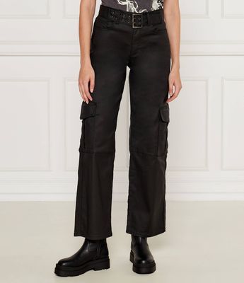 Spodnie damskie jesienne Liu Jo ze sklepu: Gomez Fashion Store w kategorii: Spodnie damskie - zdjęcie 874714-BD9-10338_LJ245W000048222